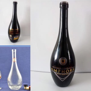 Tùy chỉnh thêm dầu ô liu nguyên chất chai thủy tinh 500ml số lượng lớn sang trọng Flint <span class=keywords><strong>Glass</strong></span> với vít Cap cho mặc quần áo dầu - Product Image 6