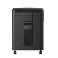 PU210D Micro-découpe 10 feuilles avec bac coulissant 18l pour le bureau et le déchiquetage de papier plastique Soho P-5 2x14mm cartes CD