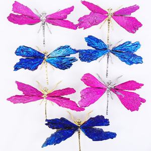 Cristales Naturales al por Mayor, Artesanías Talladas, Cuarzo Curativo, Aura, Pluma, Turmalina, Libélula, Forma de Animal, a los Niños les Encanta - Product Image 4