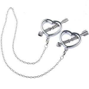 Gaby-<span class=keywords><strong>piercing</strong></span> falso ajustable para pezón, anillo de pezón falso de acero inoxidable, joyería, venta al por mayor - Product Image 2
