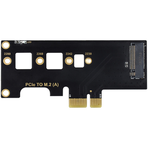 #44131 PCIe เพื่อ M.<span class=keywords><strong>2</strong></span>อะแดปเตอร์เข้ากันได้กับราสเบอร์รี่ <span class=keywords><strong>Pi</strong></span> โมดูลคำนวณ4สต็อกอิเล็กทรอนิกส์ - Product Image 3