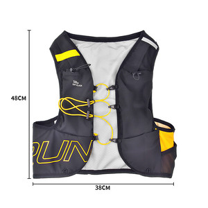 Biểu Tượng Tùy Chỉnh Trọng Lượng Nhẹ Polyester Hydration Gói Ba Lô Vest Cho Đường Mòn Chạy Đi Bộ Đường Dài Đi Xe Đạp Không Thấm Nước Xách Tay Hai 500Ml - Product Image 1