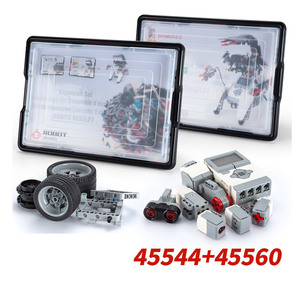 Juguetes de Programación de Robots Compatibles con <span class=keywords><strong>EV3</strong></span>, Bloques de Construcción de Partículas Pequeñas, Rompecabezas de Ensamblaje de Robots, Juego Básico 45544 + Ladrillos <span class=keywords><strong>45560</strong></span> - Product Image 3