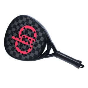 Pala de Pádel de Fibra de Carbono de Alta Calidad con Núcleo de EVA Duradero de 38 mm de Grosor para Golpes Potentes, Portátil y para Personas - Product Image 2