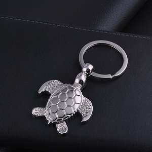 <b>Custom</b> Turtle Keychain Creative Simulated Marine Biology Museum Souvenir Small Gift Car Pendant Metal Keychain - Product Image 5