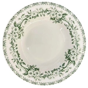 High-value Simple Household Salad Ceramic Straw Hat Soup Plate Pasta Deep Plate Tableware Western Plate - Product Image 5