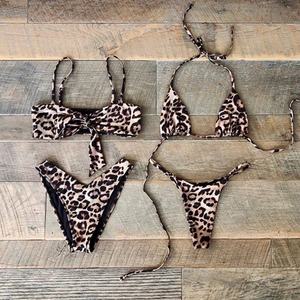 Conjunto de Bikini de Dos Piezas con Push-Up para Mujer, Servicio OEM, Diseño Personalizado, Ropa de Playa de Secado Rápido - Product Image 2