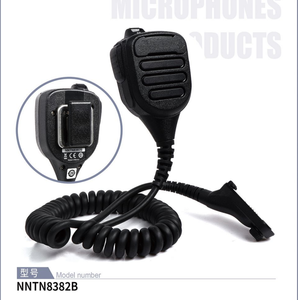 Support OEM NNTN8382B Microphone d'épaule réglable pour talkie-walkie portable avec haut-parleur pour XIR P-8268 P-8600 P-8668i GP-328D+ - Product Image 3