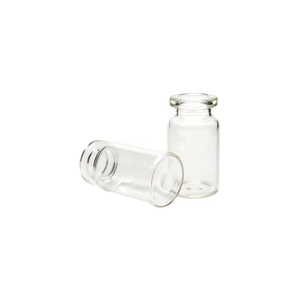 Commercio all'ingrosso 10ml fondo piatto chiaro laboratorio <span class=keywords><strong>Gas</strong></span> cromatografia fiala crimpatura superiore GC spazio di testa tubolare fiale di vetro per la vendita - Product Image 1
