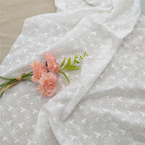 Dentelle française 100% coton soluble dans l'eau, motif géométrique, broderie traditionnelle de luxe vintage, 120 cm pour textiles de maison - Product Image 5