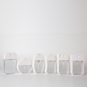 Venta al por mayor 50ml bolsillo cuadrado tarjeta <span class=keywords><strong>de</strong></span> crédito Perfume Spray botella niebla fina recargable con correa <span class=keywords><strong>de</strong></span> llavero para uso <span class=keywords><strong>de</strong></span> rímel - Product Image 2