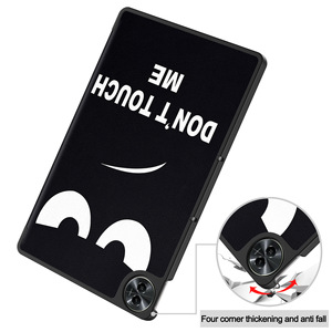 Tablet PC Tri-fold Flip PU cuero flor pintada personalidad Smart Cover para OPPO <span class=keywords><strong>Realme</strong></span> <span class=keywords><strong>Pad</strong></span> 2 11,5 pulgadas - Product Image 3