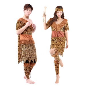 Disfraz de Cavernícola Salvaje para Adulto, Disfraz de Cavernícola Primitiva para Halloween, Carnaval, Cosplay, Actuación - Product Image 4
