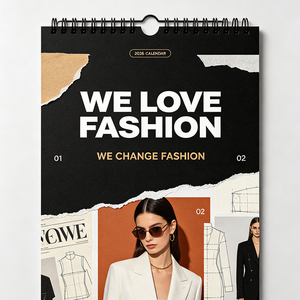 Calendrier de table en papier imprimé avec logo personnalisé, avec cadre photo, impression couleur, reliure spirale, utilisation promotionnelle pour les entreprises - Product Image 5