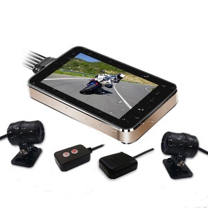 Cámara <span class=keywords><strong>para</strong></span> Motocicleta 1080P Táctil <span class=keywords><strong>de</strong></span> 4 Pulgadas con Wifi, Doble Lente, Resistente al Agua, Especial <span class=keywords><strong>para</strong></span> Viajes en Moto - Product Image 5