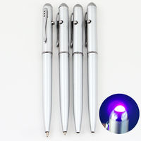 Stylo Espion Marqueur Magique à Encre Invisible avec Lumière UV pour Écriture Secrète, Cadeau Promotionnel de Sécurité Personnalisé