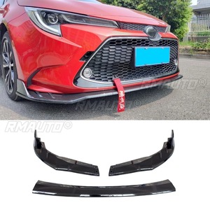 For Toyota LEVIN 2019-2024 Car Front Bumper <b>Lip</b> Splitter Diffuser Body Kit <b>Gloss</b> Black Bumper Protector Modification Part - Product Image 5
