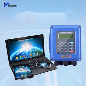 Youruisi <span class=keywords><strong>TUF</strong></span> 壁掛け式ハンドヘルド超音波流量計液体計量リモート伝送ノーブレイクパイプ直径計 - Product Image 1