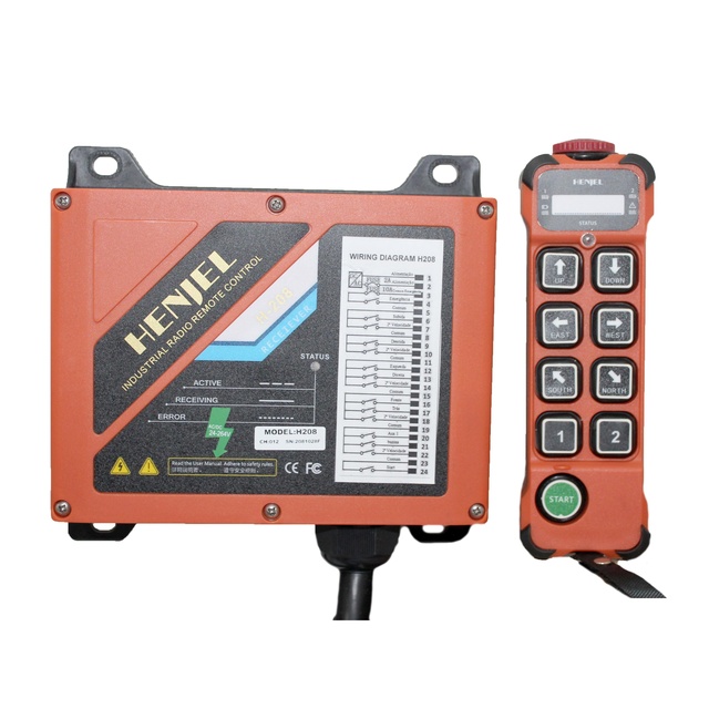 Industrial Radio Remote Control 6/8/10/12 Button