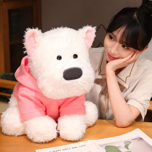 <span class=keywords><strong>2026</strong></span> Yeni Yaratıcı Tasarım Peluş Oyuncaklar Batı Yayla Köpeği Yavrusu Peluş Oyuncaklar Çocuklar İçin Tişörtlü - Product Image 5