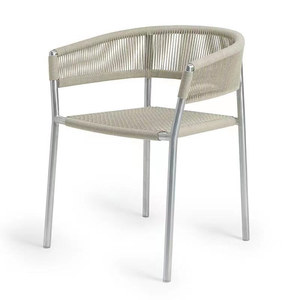 Loisirs de plein air Jardin Patio Resort Hôtel Villa Restaurant Rotin Meubles de salle à manger en <span class=keywords><strong>osier</strong></span> Chaise - Product Image 2