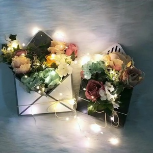 Small Flower Bouquet <b>Box</b> <b>Empty</b> Envelope Type Home Decoration Matt Lamination <b>Empty</b> Velvet Flower Bouquet <b>Gift</b> <b>Box</b> Suppliers - Product Image 2