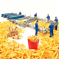 Ligne industrielle entièrement automatique 2026 pour frites surgelées et frites fraîches de manioc, en acier inoxydable, haute capacité, certifiée CE ISO