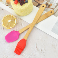 Mini spatule, kit de pâtisserie 5 pièces avec cuillère en silicone et brosse à graisser, qualité alimentaire, sans BPA, passe au lave-vaisselle