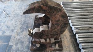 Под заказ, надгробие, лунный дизайн, медведь, дизайнерский камень с памятником из гранита и звезды - Product Image 2