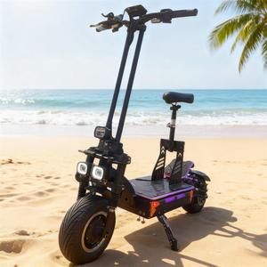 Geofought 2026 Nuevo Scooter Eléctrico de Doble Motor 72V 50AH con Neumático de 13.5 Pulgadas, Diseño Plegable con Luz LED, Scooter Eléctrico para Adultos - Product Image 1