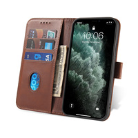 Étui de téléphone en cuir à rabat de haute qualité pour iPhone Pro Book Flip Wallet Couverture de téléphone portable avec fentes pour cartes pour iPhone 15 16