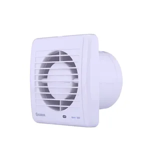 Home Auto Shutter Small Size Bathroom Window Wall Mounted electric Extractor Toilet Exhaust Plastic Ventilation Fan