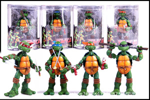 <span class=keywords><strong>Neca</strong></span> Bộ 4 trong 1 mô hình hành động rùa <span class=keywords><strong>Ninja</strong></span> đột biến Tuổi Teen 7 inch mô hình quà tặng đồ chơi búp bê đông lạnh bằng PVC - Product Image 6
