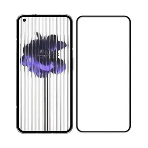 2.5D dureza 9H Protector de pantalla para uno más nada Teléfono 1 templado de vidrio burbuja de agradable