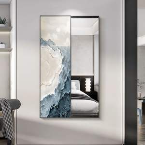 Dipinti a figura intera in stile Art déco moderni da appendere a <span class=keywords><strong>parete</strong></span> minimalisti a specchio nascosto disegni dipinti decorativi con <span class=keywords><strong>specchi</strong></span> nascosti - Product Image 2