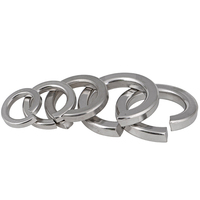 Rondelle à ressort fendue en gros, fabriquée en Chine, norme américaine ANSIB18.21.1, norme DIN127, en acier inoxydable 304 316, finition brute