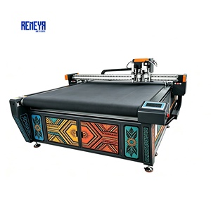 เครื่องตัดแบบ CNC Flatbed Oscillating Knife สำหรับกล่องลูกฟูก พร้อมระบบควบคุมความหนาและตัวเลือกหัวตัดแบบ Flute ยี่ห้อ REMEYA - Product Image 1