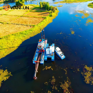 8 inch động cơ-Powered hút dredger tàu với máy bơm Durable giá thấp NẠO VÉT máy - Product Image 1