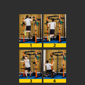 Máquina de Fitness Multifuncional Personalizada para Gimnasio, Sistema de Soporte para Sentadillas, Máquina Smith Multifunción - Product Image 3