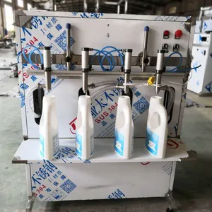 Automatic small Oil and drink filling equipment white wine glass bottle liquid filling machine