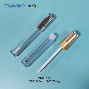 Tube vide en plastique de 6 ml pour huile à lèvres liquide, personnalisable avec logo privé, pour cosmétiques et fards à joues - Vente en gros - Product Image 1