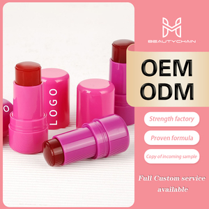 บลัชออนเนื้อเจล MLM Custom Makeup TY รุ่นใหม่ TK สีแดงเบอร์รี่ พลัม คอรัล ออเรนจ์ กันน้ำ - Product Image 5