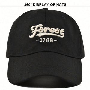 หมวกแก๊ปปักลายตามสั่ง MOQ ต่ำ หมวกเบสบอลปักลายแบบใหม่ หมวกเบสบอลปักลาย 6 แผง - Product Image 4