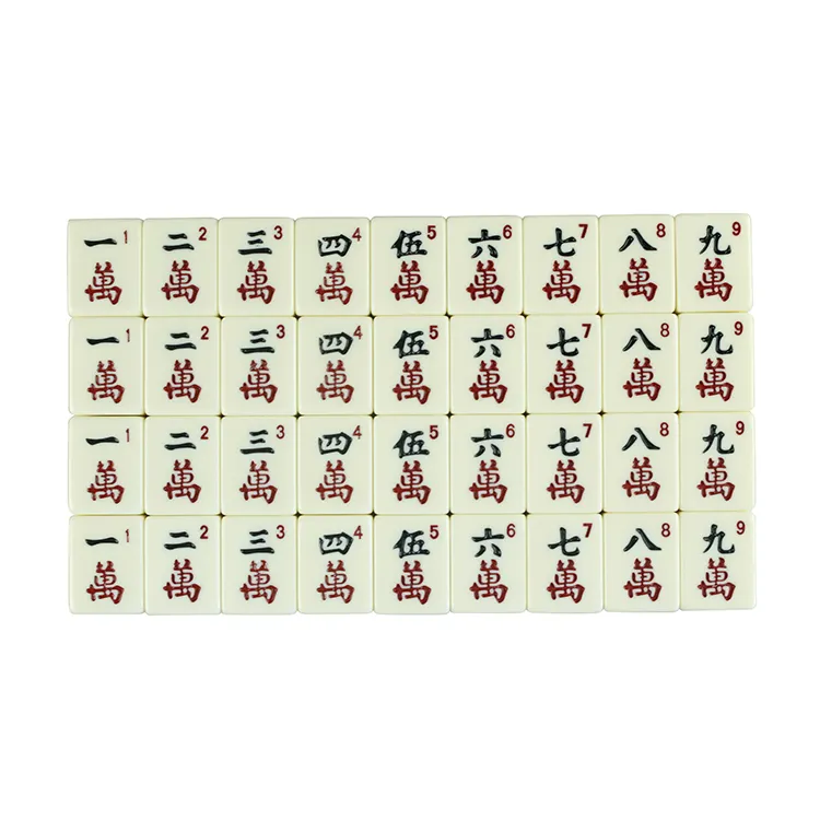 Logotipo personalizado divertido diversão família jogos de tabuleiro presentes top 166 telhas portátil mahjong