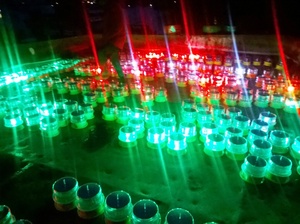 Feu d'obstruction aéronautique à LED solaire, clignotant rouge, signalisation d'avertissement pour les obstacles aériens - Product Image 5