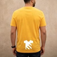 Kaos Pria Katun Combed 280 Gsm Tebal, Bernapas, Polos, Unisex, Bisa Cetak Logo, Regular Fit, Untuk Pemakaian Sehari-hari (Grosir)