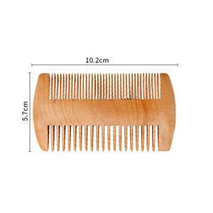 Popular 4pcs Mens Care <strong>Beard</strong> Grooming Kit <strong>Beard</strong> Wood Brush and Comb Trimmer Set with Barber Hair <strong>Scissor</strong> - Product Image 5