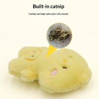 Jouets à mâcher en peluche pour chats, contenant de la catnip, pour animaux de compagnie