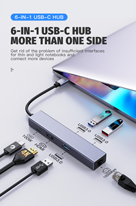<span class=keywords><strong>USB</strong></span> C HUB 6 trong 1 multiports <span class=keywords><strong>adapter</strong></span> để 4K 60Hz <span class=keywords><strong>HDMI</strong></span> RJ45 <span class=keywords><strong>USB</strong></span>-A 3.0 với PD 100W cho MacBook - Product Image 5