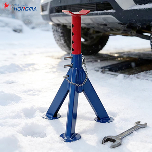Cavalletti Idraulici in Acciaio <span class=keywords><strong>da</strong></span> 5 Tonnellate per Auto, Doppio Blocco, Certificati CE&GS, Colore Personalizzabile, Cavalletto di Posizionamento HM3106 di Hongma - Product Image 2